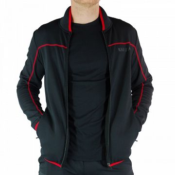 Karakal Pro Tour Jacket Black / Graphite / Red