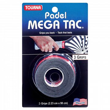 Tourna Padel Mega Tac 3Pack Black