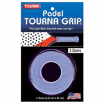 Tourna Grip Padel 3Pack Light Blue
