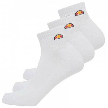 Ellesse Tallo Ankle Socks 3P White