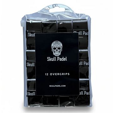Skull Padel Overgip 12-Pack Black
