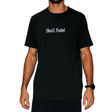 Skull Padel Sportshirt Men Black / White