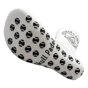 Skull Padel Anti-Slip Compression Socks White