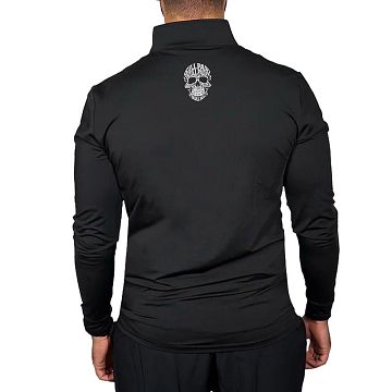 Skull Padel Longsleeve Men Black / White