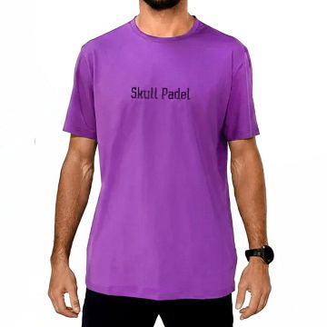 Skull Padel Sportshirt Men Purple