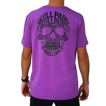 Skull Padel Sportshirt Men Purple