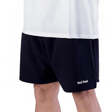 Skull Padel Sportshorts Men Black / White