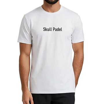 Skull Padel Sportshirt Men White / Black