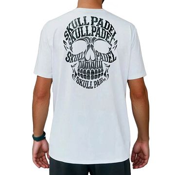 Skull Padel Sportshirt Men White / Black