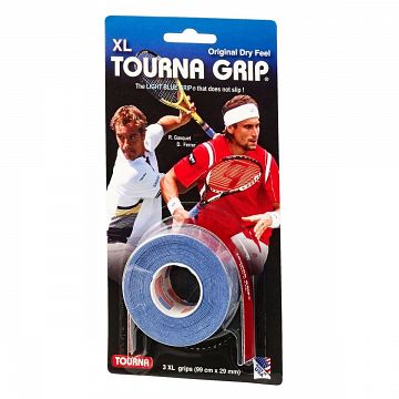 Tourna Grip XL 3Pack Light Blue