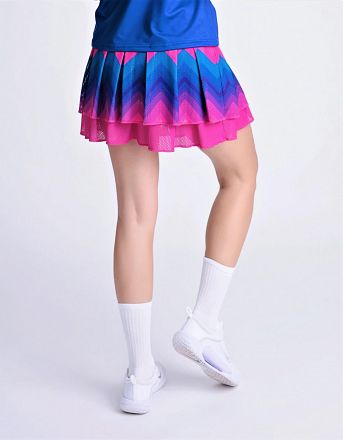 Gocoku T&G Power Skirt Pink / Navy