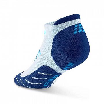 CEP Core Run No Show Socks 5.0 Ice / Blue