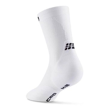 CEP Core Run Mid Cut Socks 5.0 White