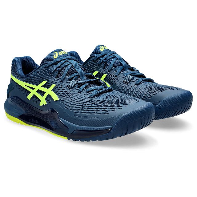 ASICS Gel-Resolution 9 Mako Blue / Safety Yellow