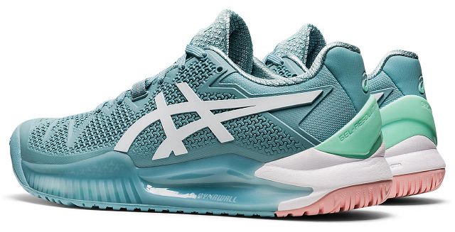 ASICS Gel-Resolution 8 Smoke Blue / White