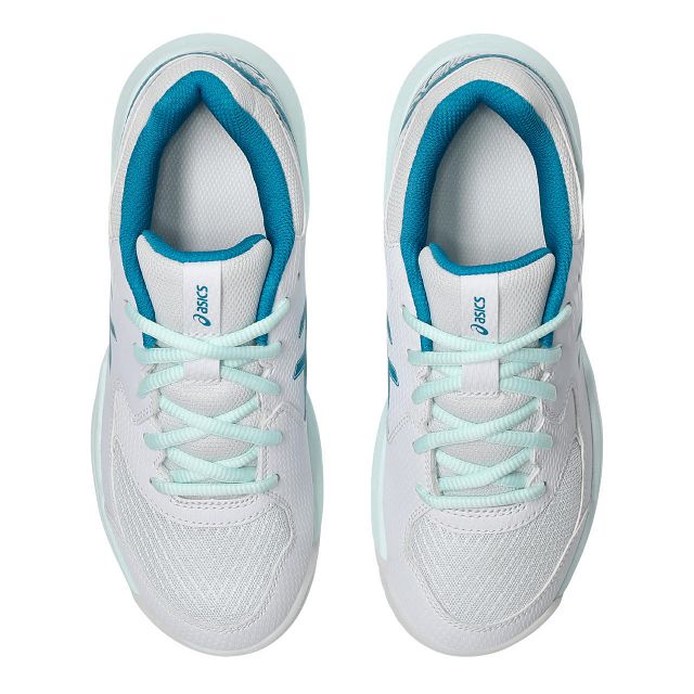 ASICS Gel-Dedicate 8 GS White / Teal Blue