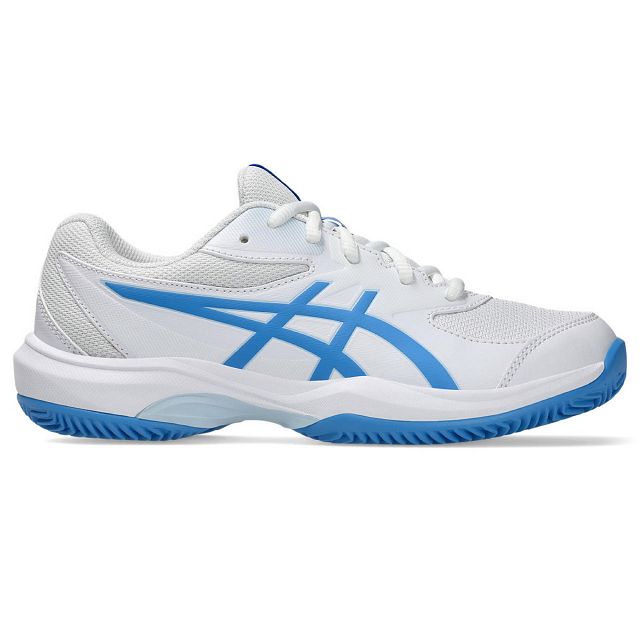 ASICS Gel-Game GS Clay / OC - White / Blue Coast