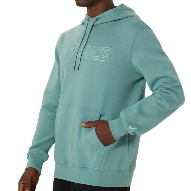 ASICS Logo OTH Hoodie Celadon / Light Celadon