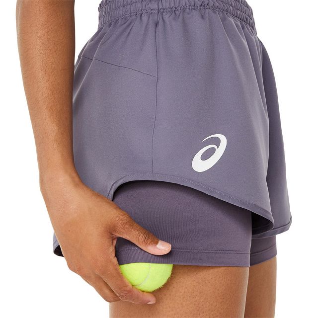 ASICS Match Shorts Greyish Purple