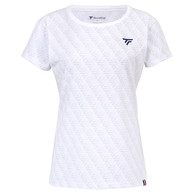 Tecnifibre Graphic Lady Tee White