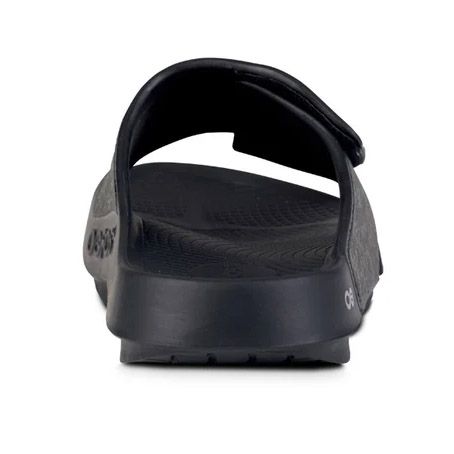 OOFOS OOahh Sport Flex Recovery Sandals Black Labirynth