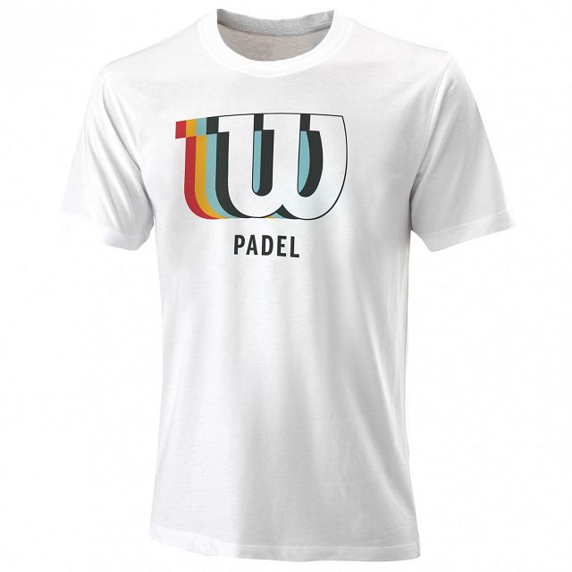 Wilson Padel Blur Tech W T-Shirt Men's White