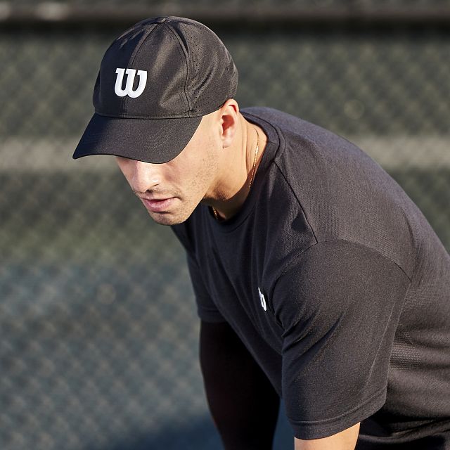 Wilson Ultralight Tennis Cap II Black