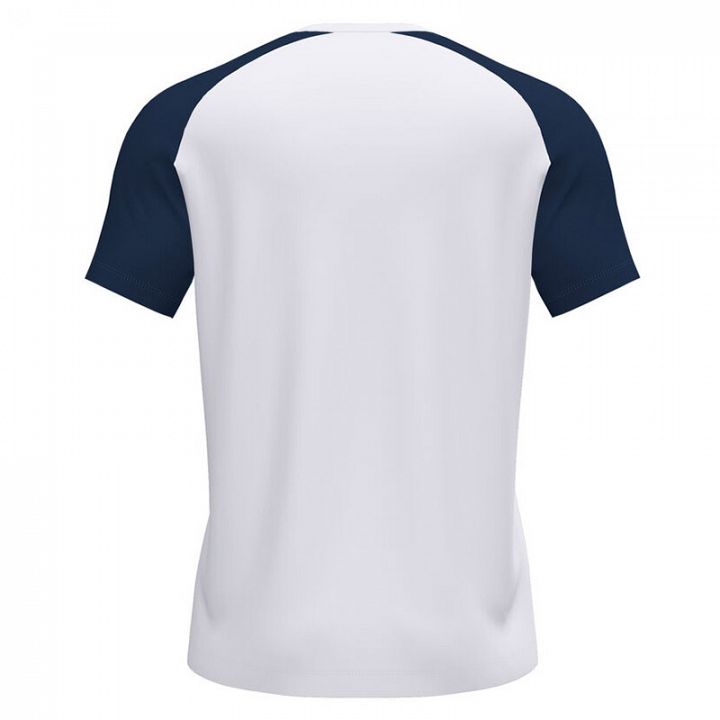 Joma Academy IV SS Tee White / Navy Blue