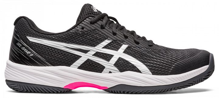 ASICS Gel-Game 9 Clay / OC - Black / Hot Pink