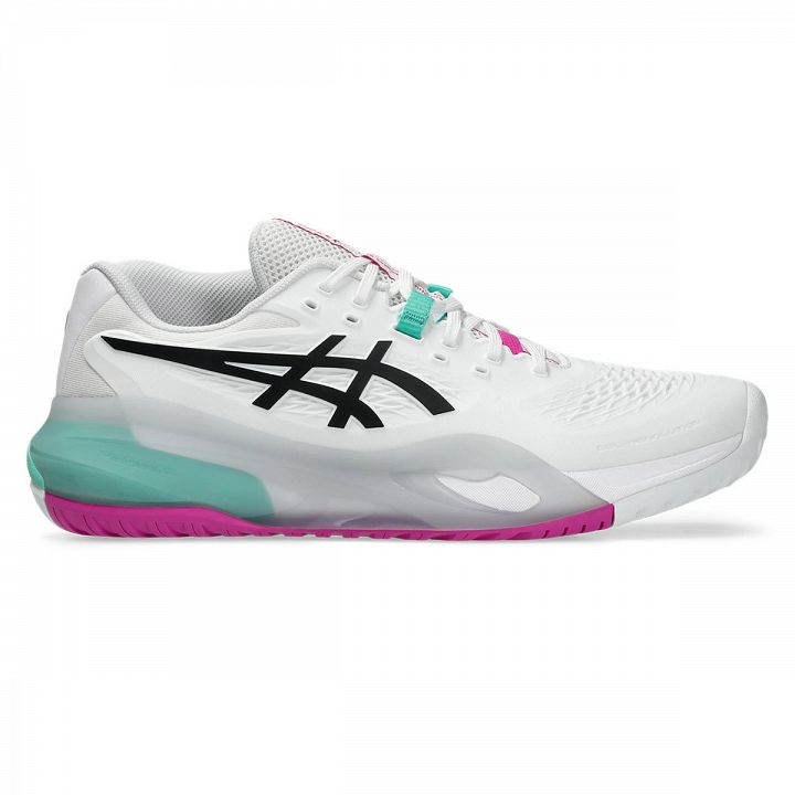 ASICS Gel-Resolution X White / Aurora Green