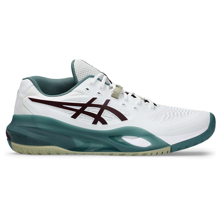 ASICS Gel-Resolution X White / Dark Aubergine