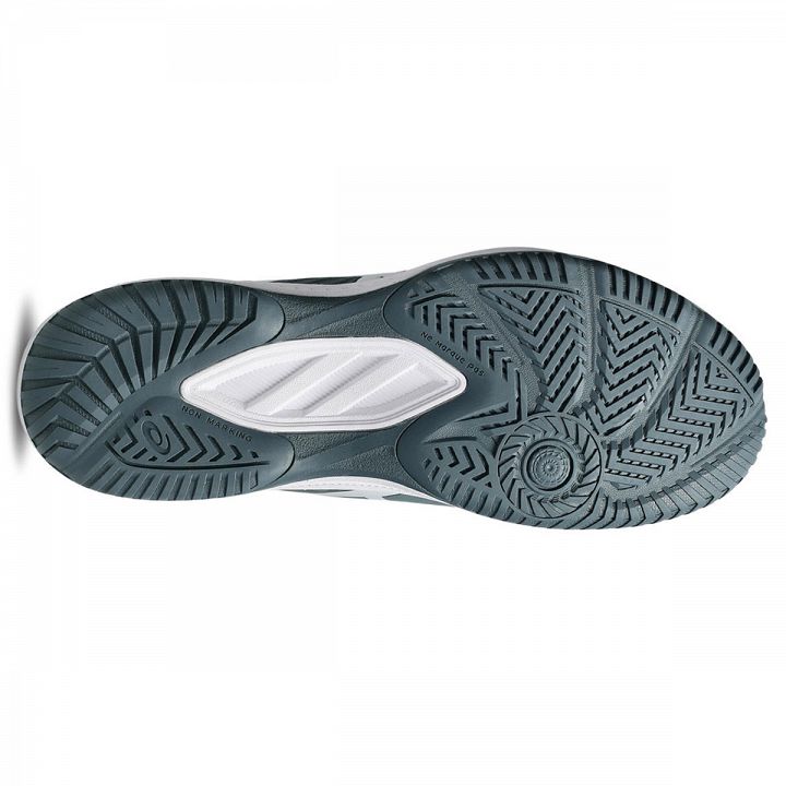 ASICS Court Slide 4 Ironclad / White