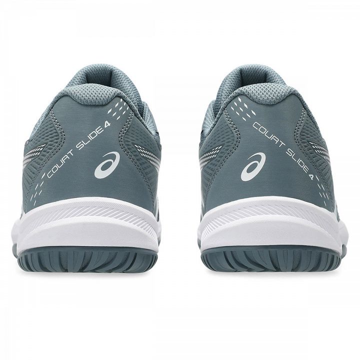 ASICS Court Slide 4 Ironclad / White