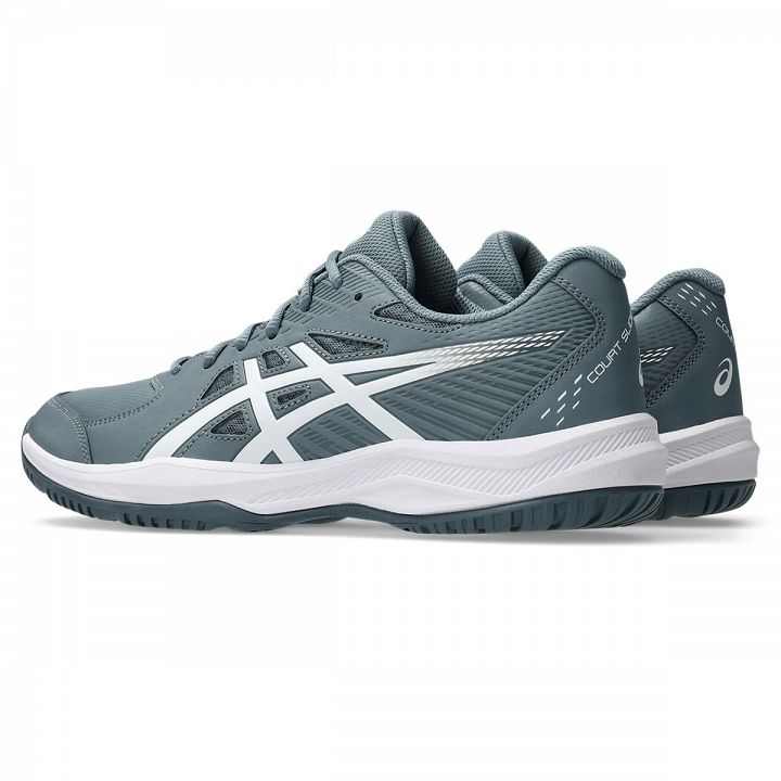 ASICS Court Slide 4 Ironclad / White