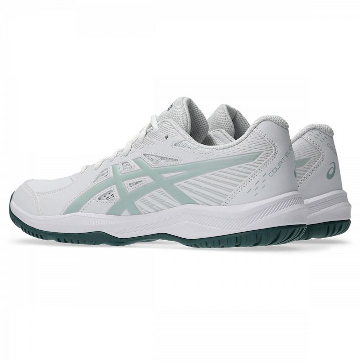 ASICS Court Slide 4 White / Cold Moss