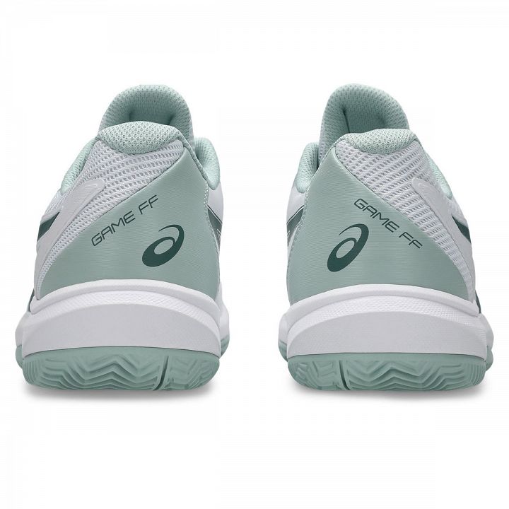 ASICS Game FF Clay / OC - White / Dark Neptune