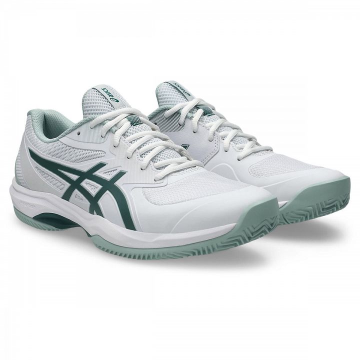 ASICS Game FF Clay / OC - White / Dark Neptune