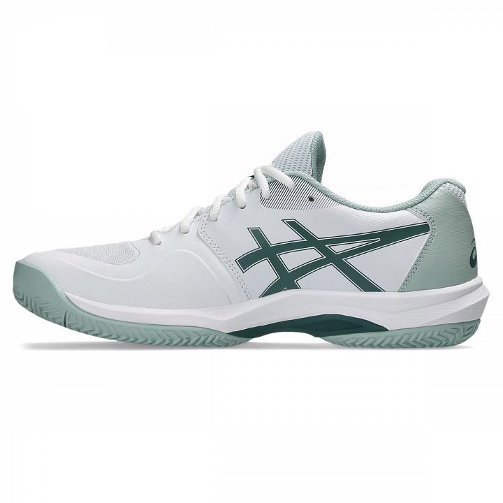 ASICS Game FF Clay / OC - White / Dark Neptune