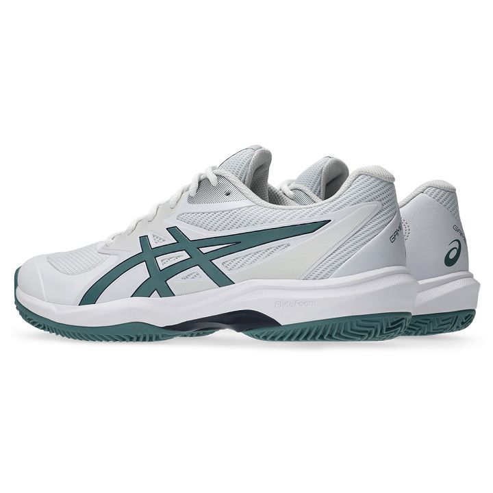 ASICS Game FF Clay / OC - White / Foggy Teal
