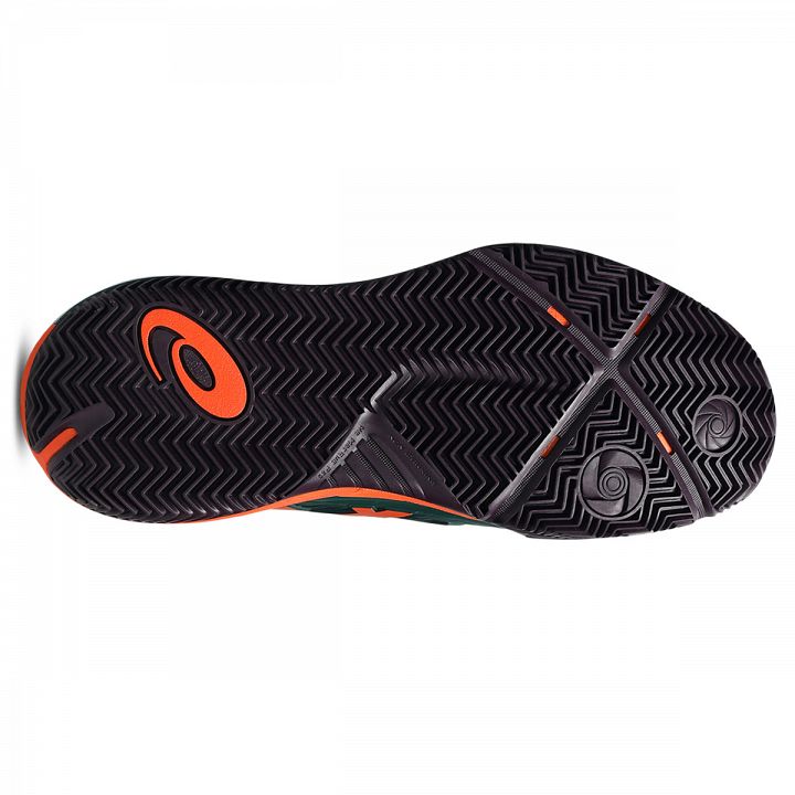 ASICS Gel-Resolution X Padel Jewel Green / Energy Orange