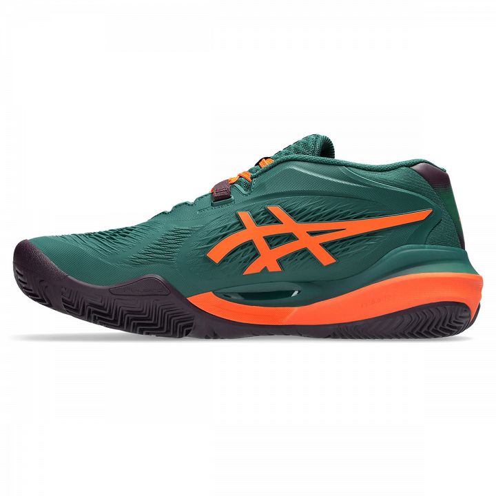 ASICS Gel-Resolution X Padel Jewel Green / Energy Orange