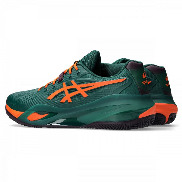 ASICS Gel-Resolution X Padel Jewel Green / Energy Orange