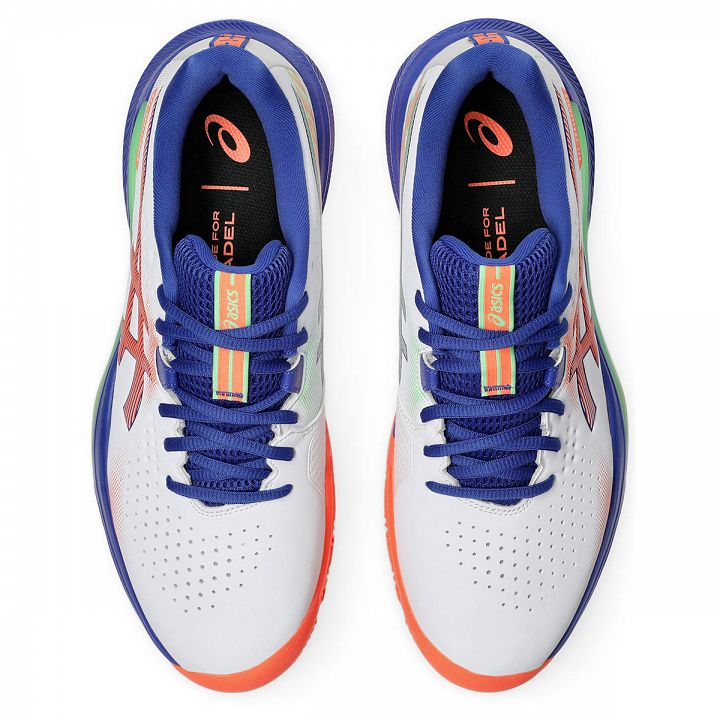 ASICS Gel-Challenger 15 Padel White / Vivid Coral