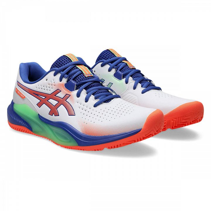 ASICS Gel-Challenger 15 Padel White / Vivid Coral
