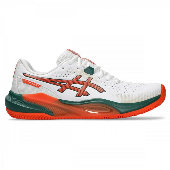 ASICS Gel-Challenger 15 Padel White / Energy Orange