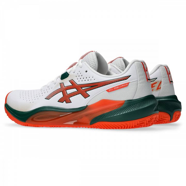 ASICS Gel-Challenger 15 Padel White / Energy Orange