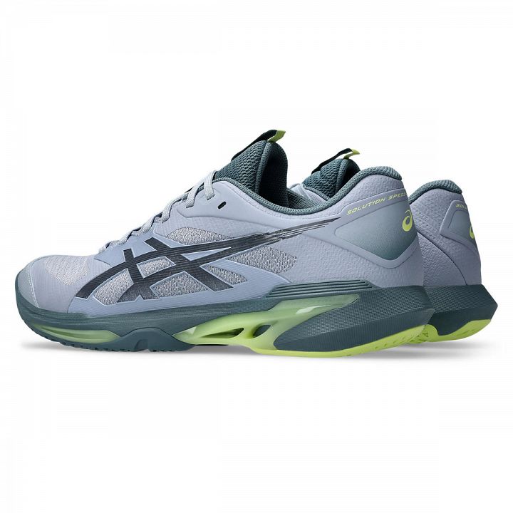ASICS Solution Speed FF 4 Grey Blue / Ironclad