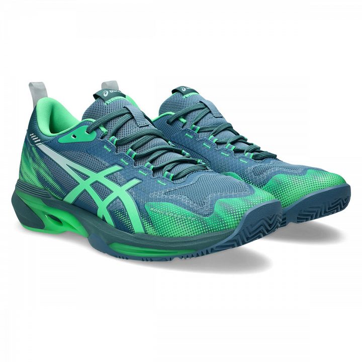 ASICS Sonicsmash FF Saba Blue / Vital Green