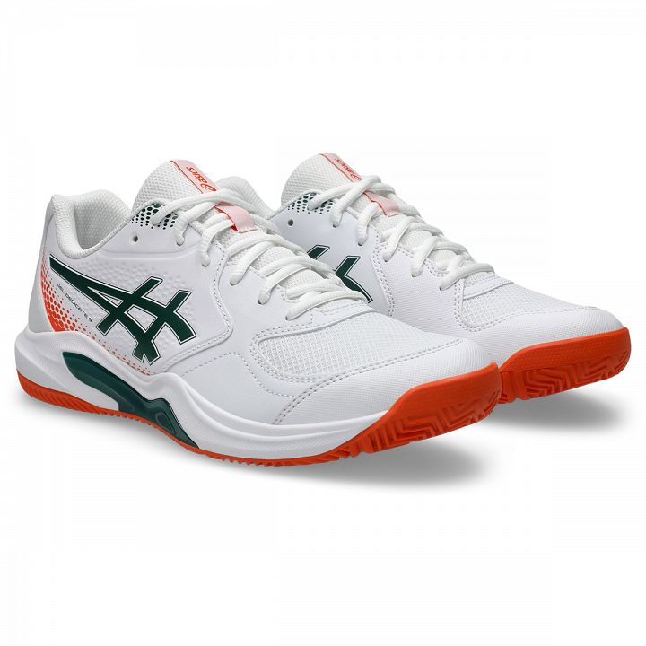 ASICS Gel-Dedicate 9 Padel White / Jewel Green