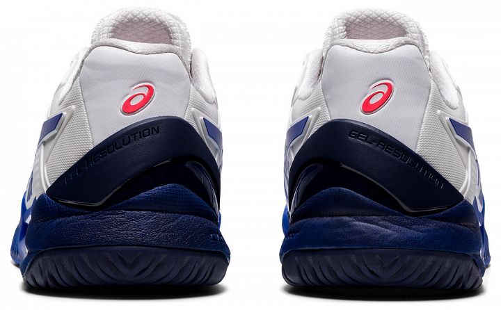 ASICS Gel-Resolution 8 White / Lapis Lazuli